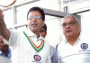 CM Shri. Hoodaji and Randeep discussing Cricket